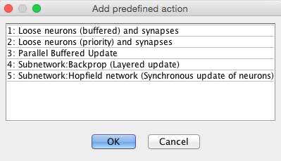 Network Update Dialog